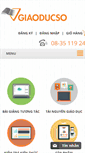 Mobile Screenshot of giaoducso.com